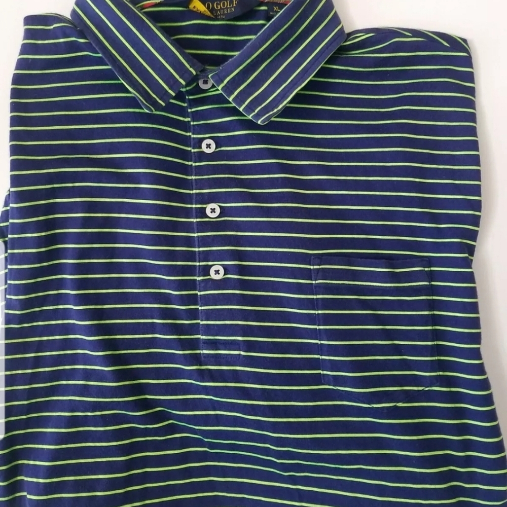 Ralph Lauren men's shirt multicolor Polo Golf size XL
